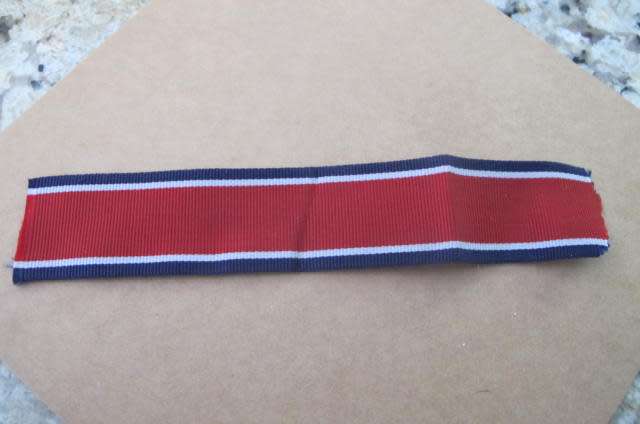 South Africa - Full Size John chard Medal Ribbon 15 cms.